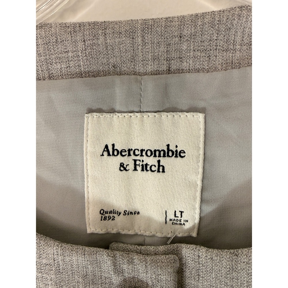 Abercrombie & Fitch Mara High Neck Vest Mini Dress Women's Gray Large Tall - Picture 2 of 13